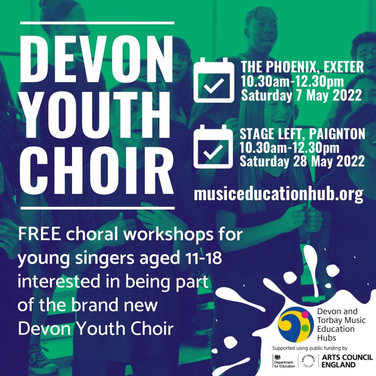 Combe Pafford School Devon Youth Choir